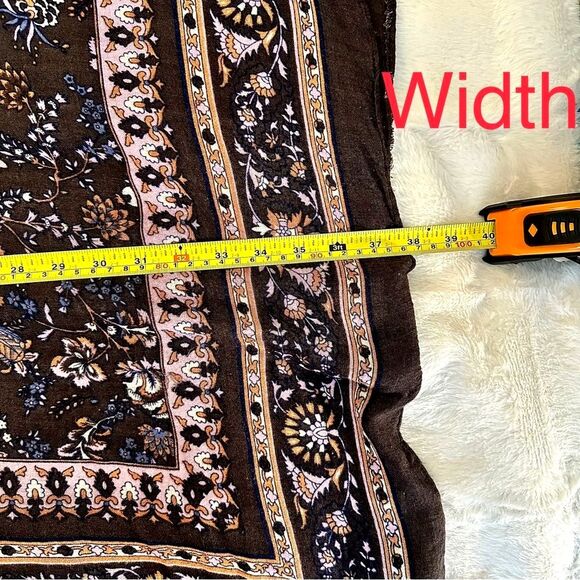 Maurices Bohemian Floral Print Kimono Cover Up Sz OS - Picture 6 of 7